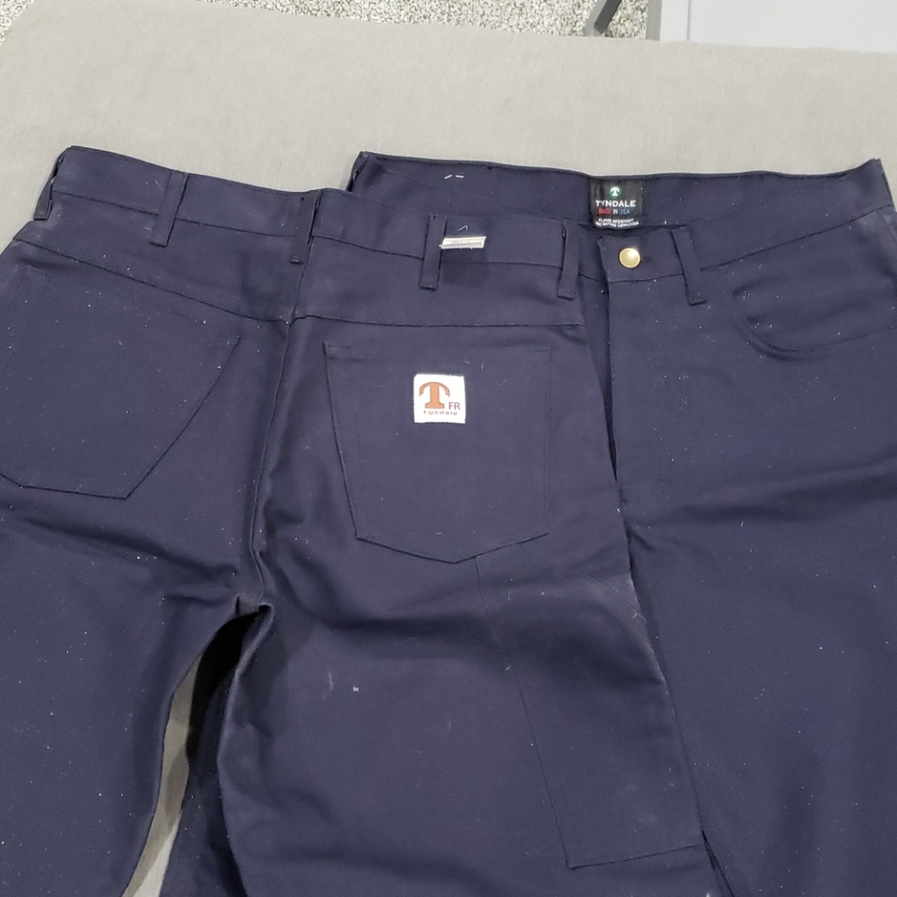 2 pair of Tyndale flame retardant pants